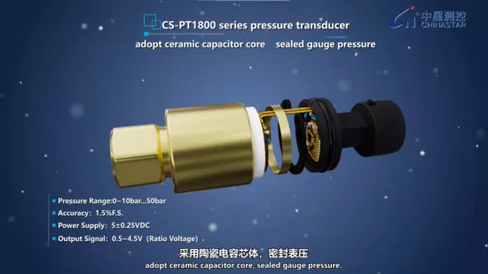 CE 証明書付き冷凍業界用エアコン圧力トランスミッタ